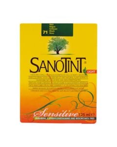 Hair dye, 71 Black, Sanotint Light