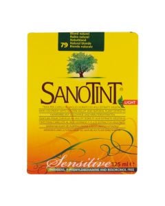 Hair dye, 79 Natural Blonde, Sanotint Light