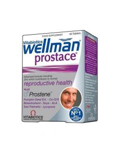 Suplement ushqimor mbështetës për funksionet e sistemit riprodhues tek meshkujt, Wellman® Prostate, 60 tableta