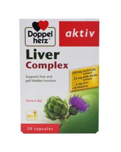 Suplement ushqimor që ndikon në mirëqenien e mëlçisë, DoppelHerz Liver Complex