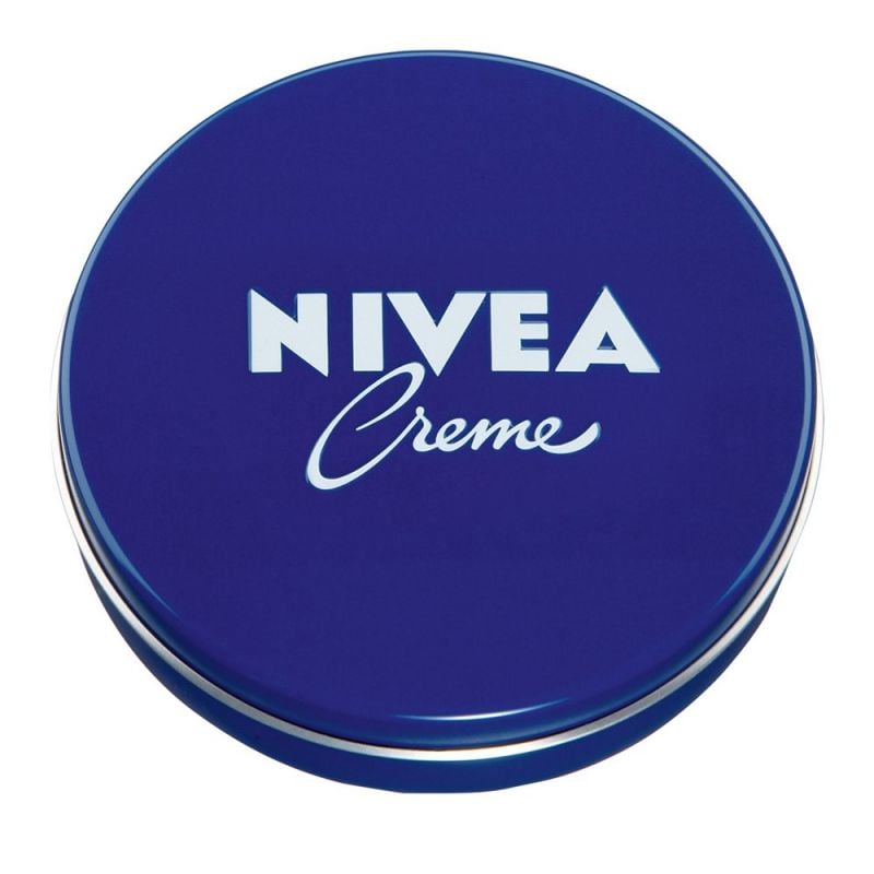 Softening and moisturizing cream, Nivea, metal, 150 ml, blue