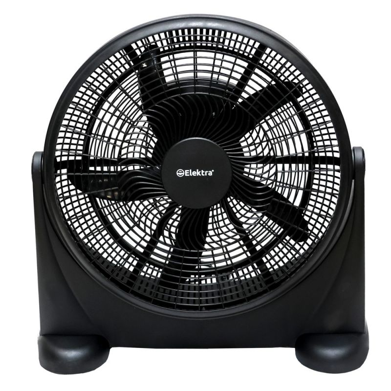 Floor fan, Elektra, 90 W, 5 blades, plastic propeller, 20 m²