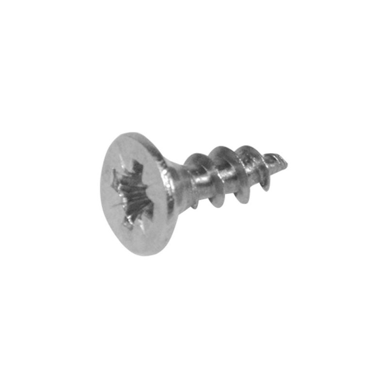 Cross Recessed Countersunk Head Wood Screw 4x12 Mm Stainless