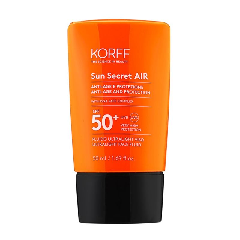 Secret sun. Солнцезащитный спрей для тела SPF 50+ Korff Sun Secret.